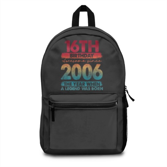 Discover Vintage 2006 Limited Edition 2006 16 Years Old 16T Backpacks