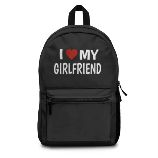 Discover I Love My Girlfriend Backpacks