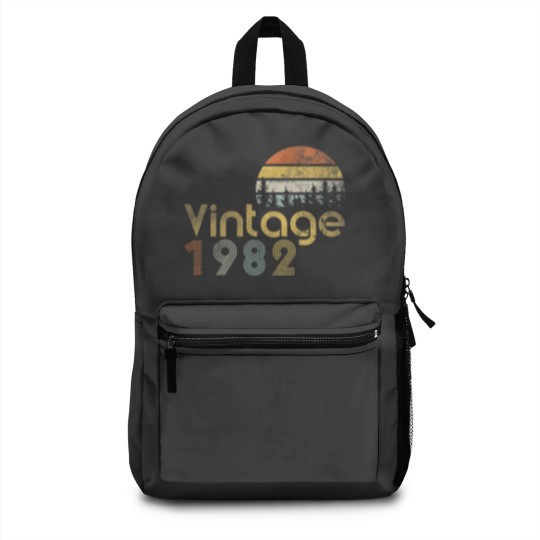 Discover 40Th Birthday Vintage Forest 1982 Backpacks