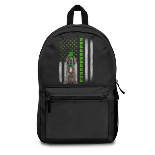 Discover Dane Saint Patrick's Day American Flag Dogs Lover Backpacks