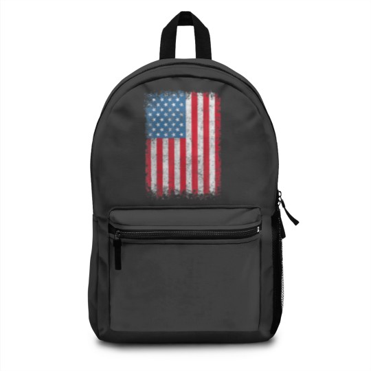 Discover USA T Women Men Kids Patriotic American Flag July Backpacks