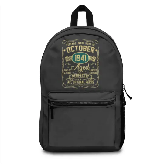 Discover Legends Were Born In February 1941 80Th Birthday G Backpacks