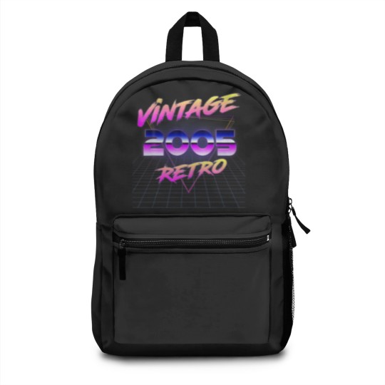 Discover Retro Vintage 80S 17Th Gift Birthday Men Women Vin Backpacks