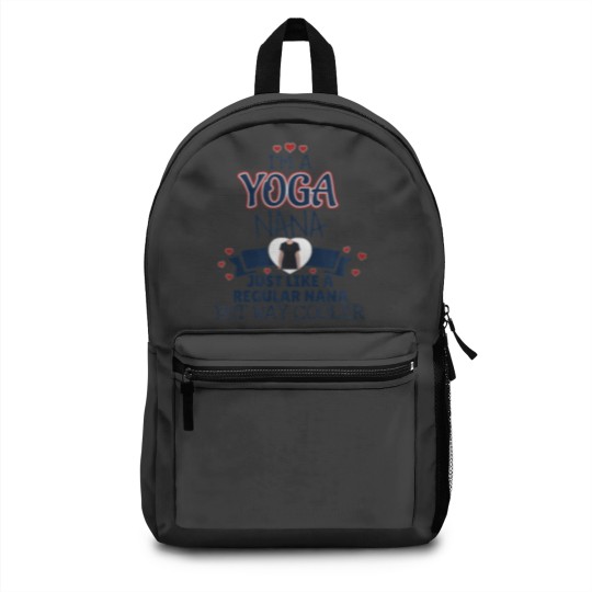 Discover Funny Yoga Nana Way Cooler Backpacks
