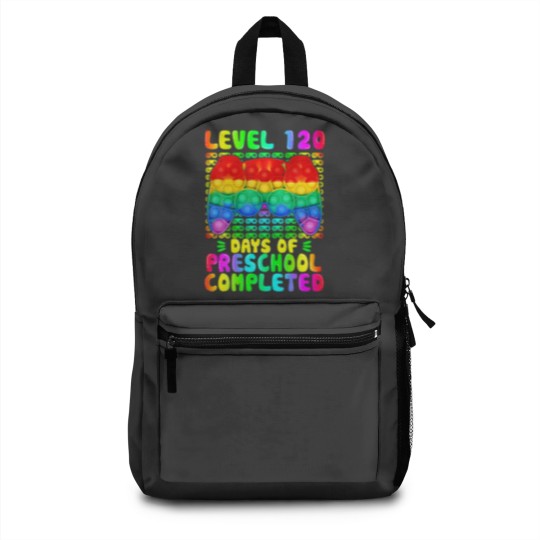 Discover Level 120 Days Of Preschool Completed Video Game P Backpacks