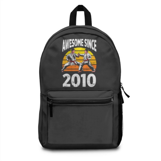 Discover Karate Awesome Since 2010 12Th Birthday 2 Years Ol Backpacks