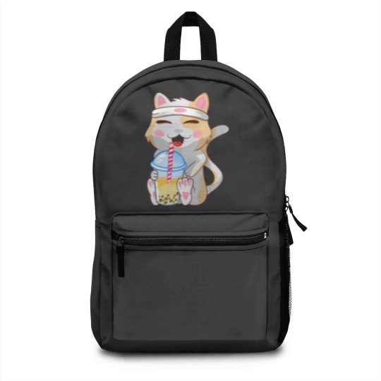 Discover Cute Cat ,Funny, Boba Bubble Tea, Anime, Japanese Backpacks
