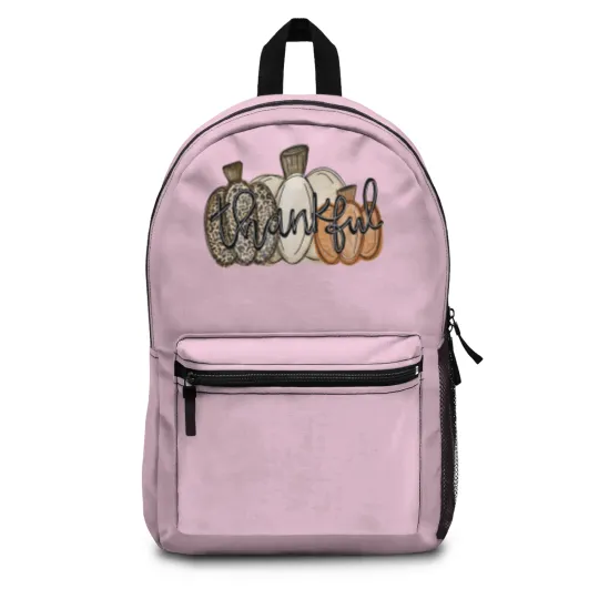 Discover Love Fall Y'All Backpacks, Leopard Pumpkin Print Fall Backpacks