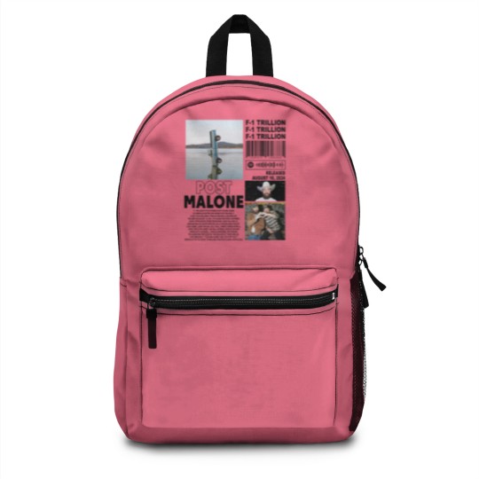 Discover Post Malone Backpacks, F-1 Trillion Album Vintage Backpacks