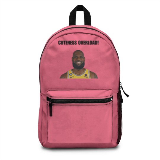 Discover My Glorious King LeBron James Cuteness Overload Backpacks - Perfect for Basketball Fans