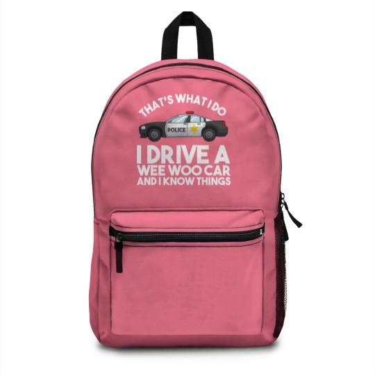 Discover Funny Police Officer Gift For Cop Law Enforcement Men Women Backpacks