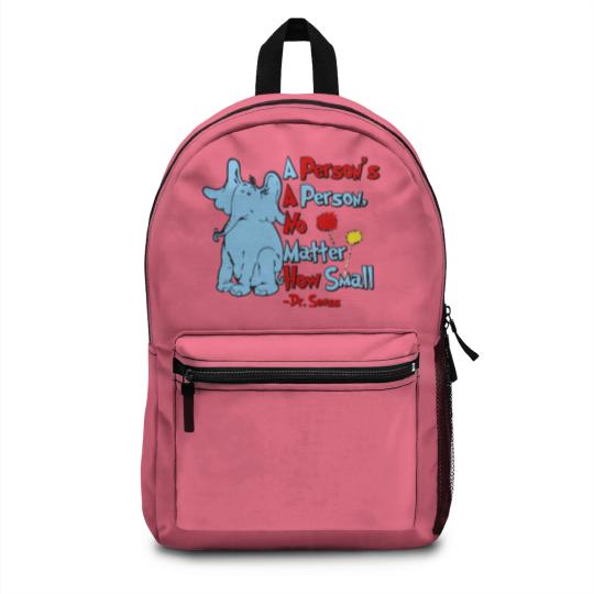 Discover A Person's a Person No Matter How Small, Dr Seuss Backpacks