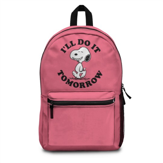 Discover Snoopy I'll Do It Tomorrow Backpacks
