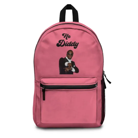 Discover No Diddy Backpacks | Funny Parody | P Diddy | Hilarious Gift for Her