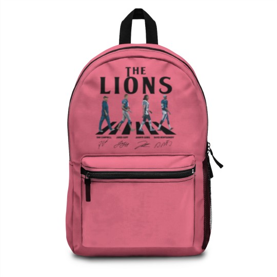 Discover Lions Walking Abbey Road Signatures Football Backpacks