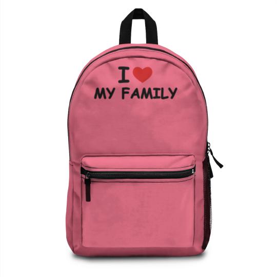 Discover I love my family Backpacks