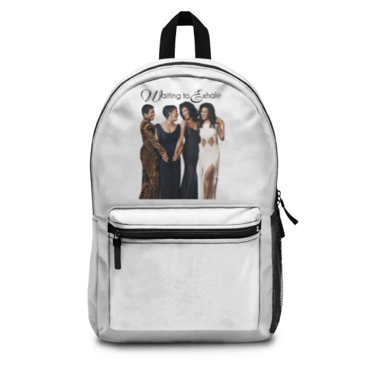 Discover Waiting To Exhale White Unisex Backpacks, Friendly Backpacks