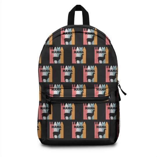 Discover Llama/Alpaca Design - LLAMA MAMA Backpacks
