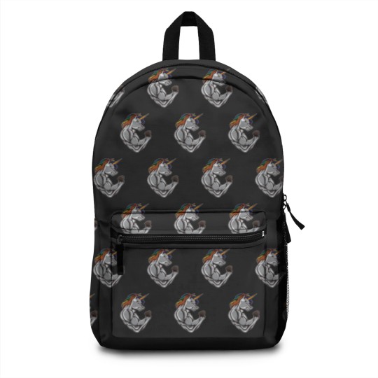Discover Unicorn At The Gym | Training Fitness Muscles Backpacks