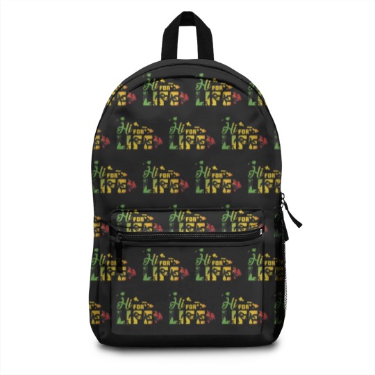 Discover Hawaii For Life Rasta Island Chain Gift traveler Backpacks