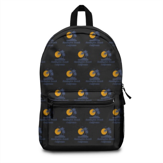 Discover Huntington Beach California Backpacks CA Tourist Gifts Backpacks