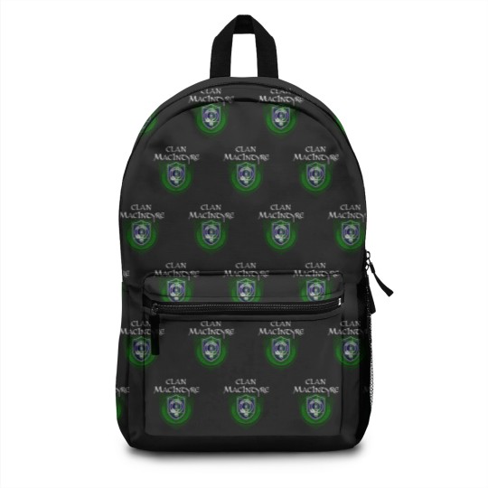 Discover MacIntyre Surname Scottish Clan Tartan Crest Badge Backpacks