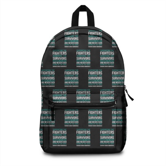 Discover Ovarian Cancer Ovarian Cancer Survivor Ribbon Backpacks