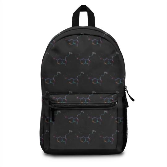 Discover Serotonin Molecule Formula Backpacks
