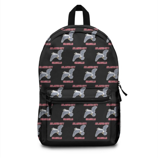 Discover Atlantic City Seagulls )( Retro Throwback Basketball Team - Atlantic City - Backpacks