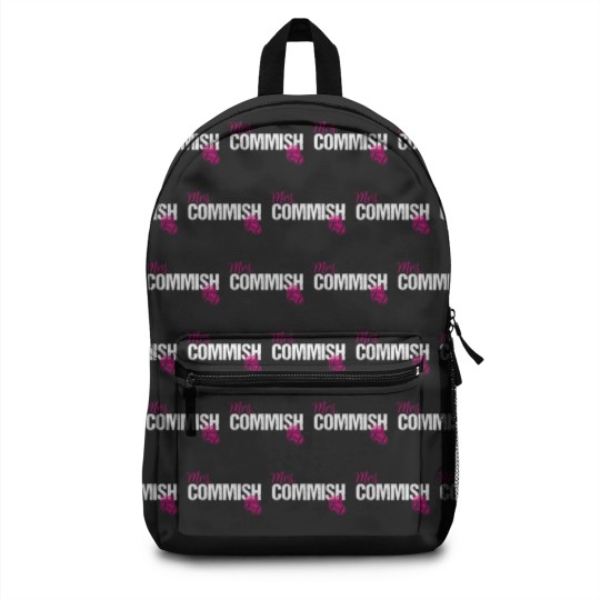 Discover Mrs. Commish Fantasy Football Commissioner Wife Backpacks