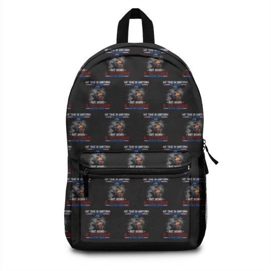 Discover Uniform Is Over But Being A Veteran Never Ends Vet Backpacks