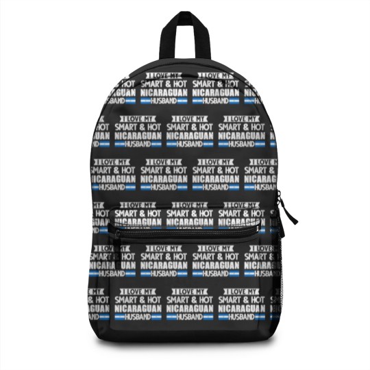 Discover Womens I Love My Nicaraguan Husband Nicaraguan Backpacks