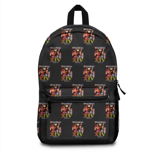 Discover New Wrestling Entertainment WrestleMania XIV 1998 Stone Cold Shawn Michaels Vintage Backpacks
