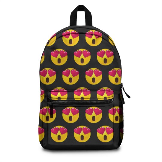 Discover Emoji Heart Eyes Valentines Backpacks