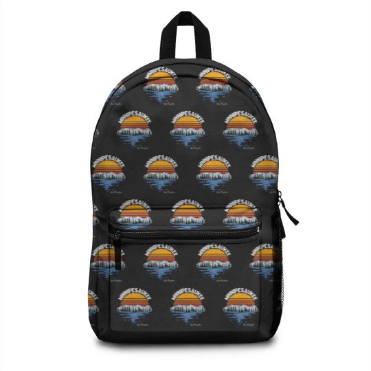 Discover Vintage Lake Winnipesaukee New Hampshire Souvenir Backpacks