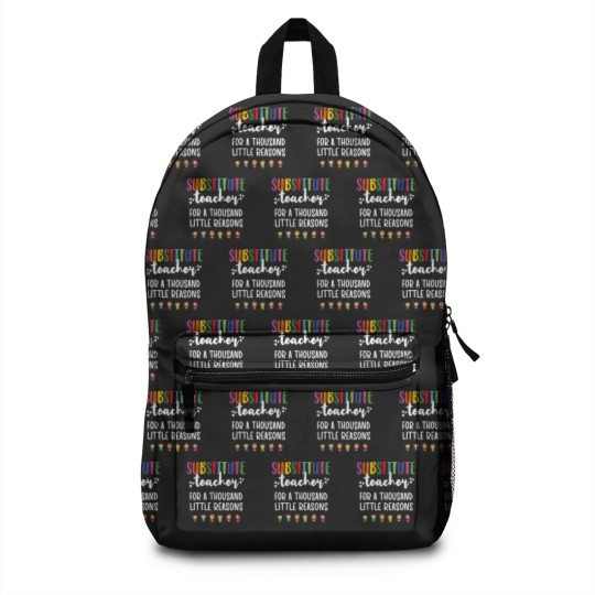 Discover Substitute Teacher Appreciation School Sub Teacher Backpacks