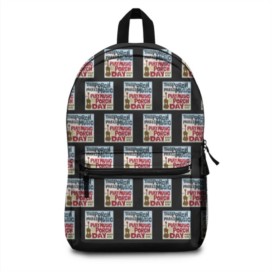 Discover PLAY MUSIC ON THE PORCH DAY PORCH SIGN Backpacks