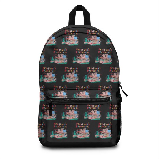 Discover Funny Vintage Pee Wee's Playhouse Backpacks, Vintage 90s Pee Wee Herman Backpacks