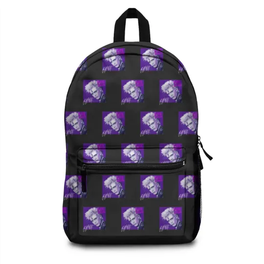 Discover Billy Idol Backpacks Billy Idol Whiplash Smile Song Cotton Backpacks Men Women