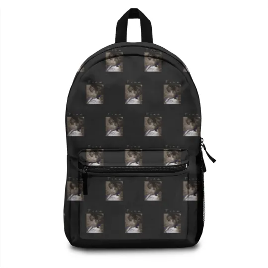 Discover Retro Signature Tina Turner Backpacks Short Sleeve Unisex Backpacks Backpacks For Men Women