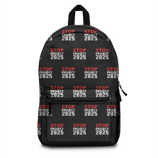 Discover Stop Project 2025 Backpacks, Vote Backpacks, Anti Trump Backpacks, Liberal Backpacks