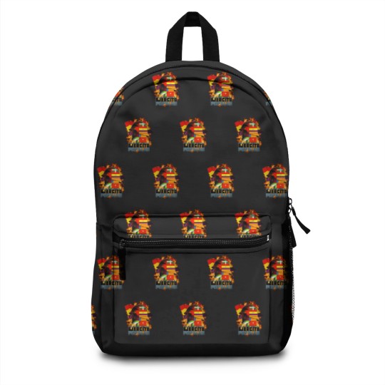 Discover Brigadas Internacionales No Pasaran Spanish Civil warr Red Star Raised Fist Revolution 3836 Backpacks