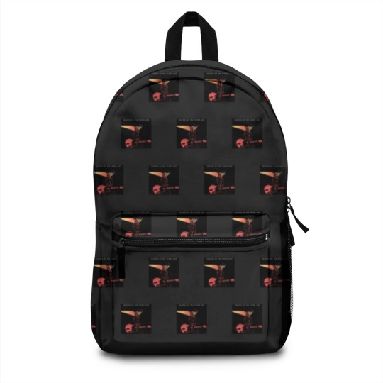 Discover Queens Of The Stone Age Skeleton Guitar Player Backpacks, Queens Of the Stone Age Backpacks