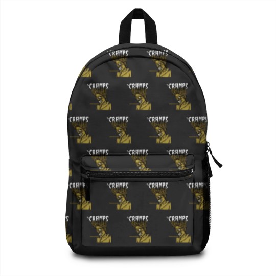 Discover The Cramps Unisex Backpacks: Bad Music For Bad People (Black)