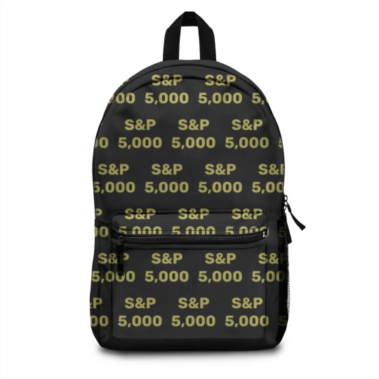 Discover S&P 5,000 Level Stock Market Index Celebration Backpacks