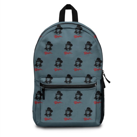 Discover Waylon Jennings Outlaw Movement In Country Music Unisex Backpacks, The Waylors the house band Backpacks
