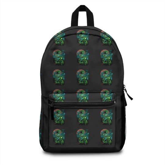 Discover Zombie Girl riding a motorcycle.png American Chopper.png Backpacks