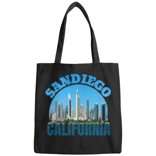 Discover San Diego California Bags