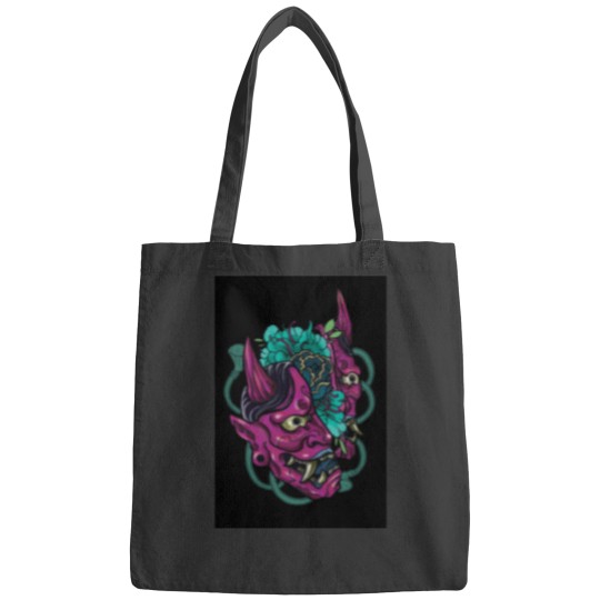 Discover Japanese Hannya Mask Bags