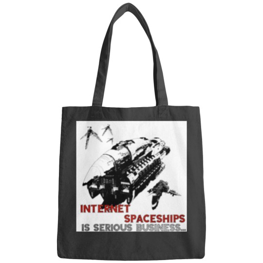 Discover Internet Spaceships is Serious Business Bags